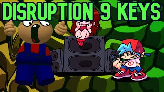 Cover art for Disruption but with 8 keys
