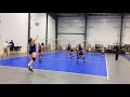 Mia Moore, Hitting, Passing, and Serving 