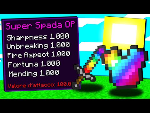 FINISCO MINECRAFT CON GLI OGGETTI OP - MINECRAFT ITA