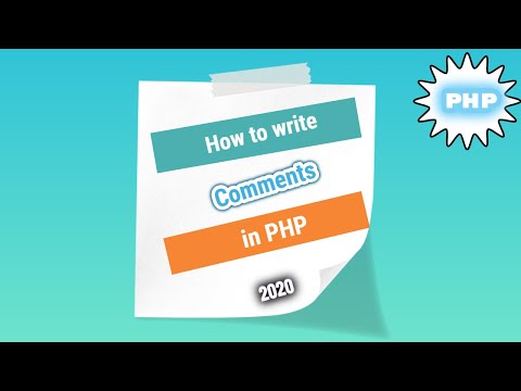 How To Write Comments In Php Php Tutorial Learn Php Programming Php For Beginners Single Line