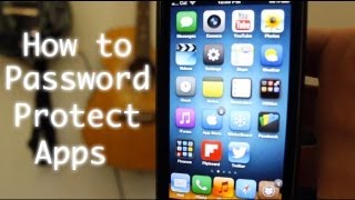 How to Password Protect iPhone Apps/Folders with AppLocker Free! (HD)
