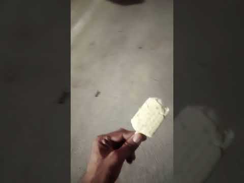 walking straight at night with ice cream 🍨