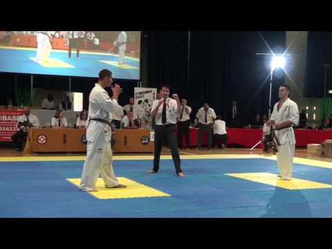 British Karate Kyokushinkai 8th Cup of Europe Doychev v Gonzalez