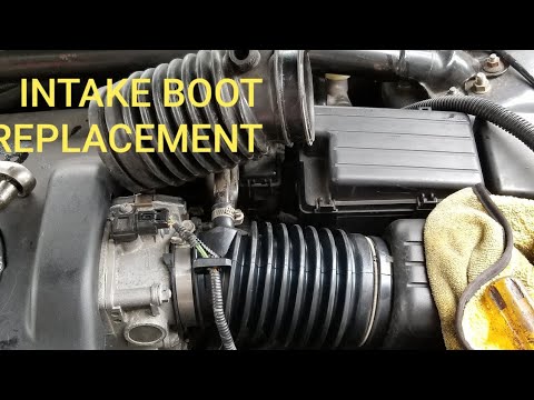 ACURA TL INTAKE BOOT REPLACEMENT TUTORIAL