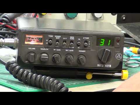 Nato 40FM CB27/81 UK FM CB radio - On The Air Test