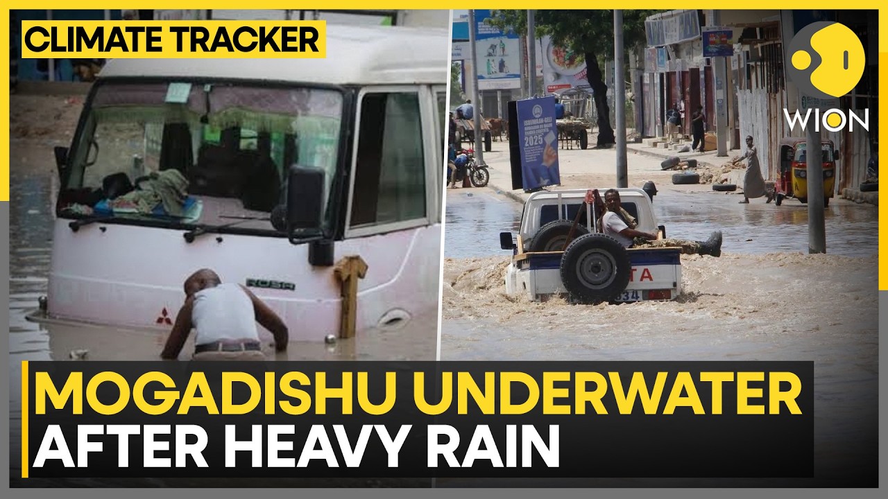 Mogadishu Floods: Mogadishu Flooded After Heavy Rain, Streets Submerged | WION Climate Tracker
