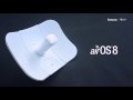 Ubiquiti NanoBeam AC Gen2 Wi-Fi radijas, 5 GHz, 19 dBi, 450+ Mbps, baltas NBE-5AC-GEN2 / UBI-NBE-5AC-GEN2