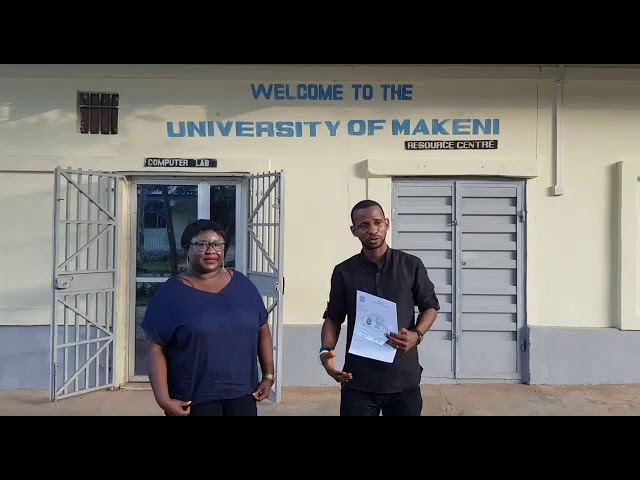 University of Makeni vidéo #1