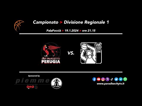 HIGHLIGHTS DIVISIONE REGIONALE 1 2023-2024 - UISP PALAZZETTO PERUGIA BASKET vs. POLISPORTIVA ELLERA