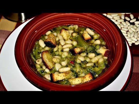 ZUPPA DI FAGIOLI E SCAROLA