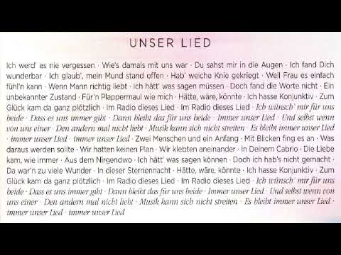 Unser Lied - Linda Hesse