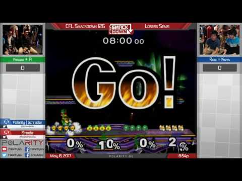 CFL Smackdown 126 Melee - Krudo + Pi vs Ridz + Kuya - Doubles Losers Finals