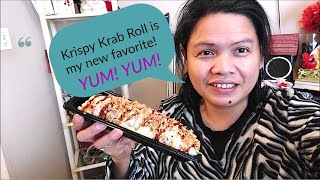 BEST SUSHI IS KRISPY KRAB ROLL/ WEDNESDAY SUSHI @ MILES FARMERS MARKET