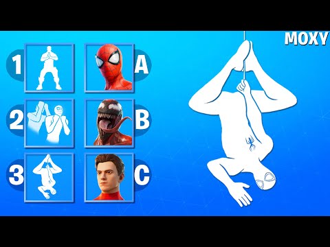 Guess The Dance And Skin #8 - Fortnite Challenge By Moxy