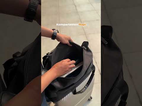 Gambar Passport Christo Tas Selempang Travel - Hitam