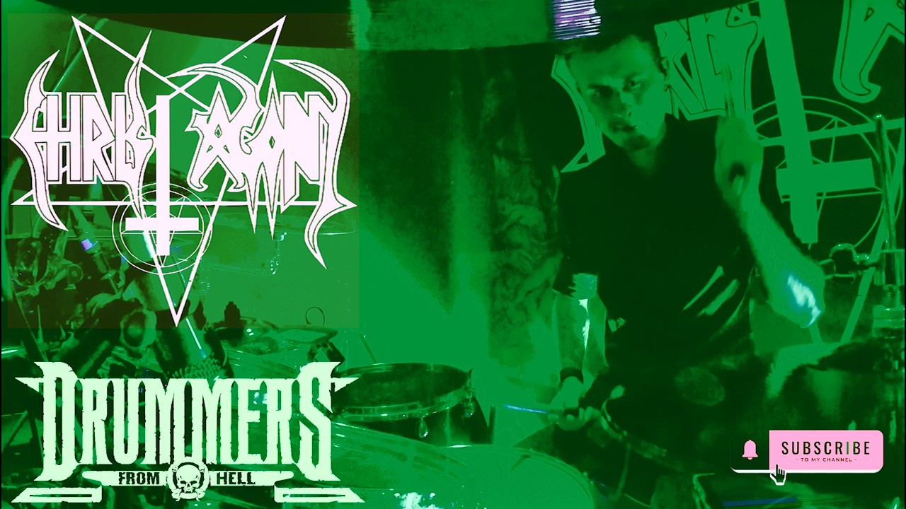 CHRIST AGONY-Mephistospell. Dmitry Kim. Live at @CzarneRewiry  2026 (Drum Cam)