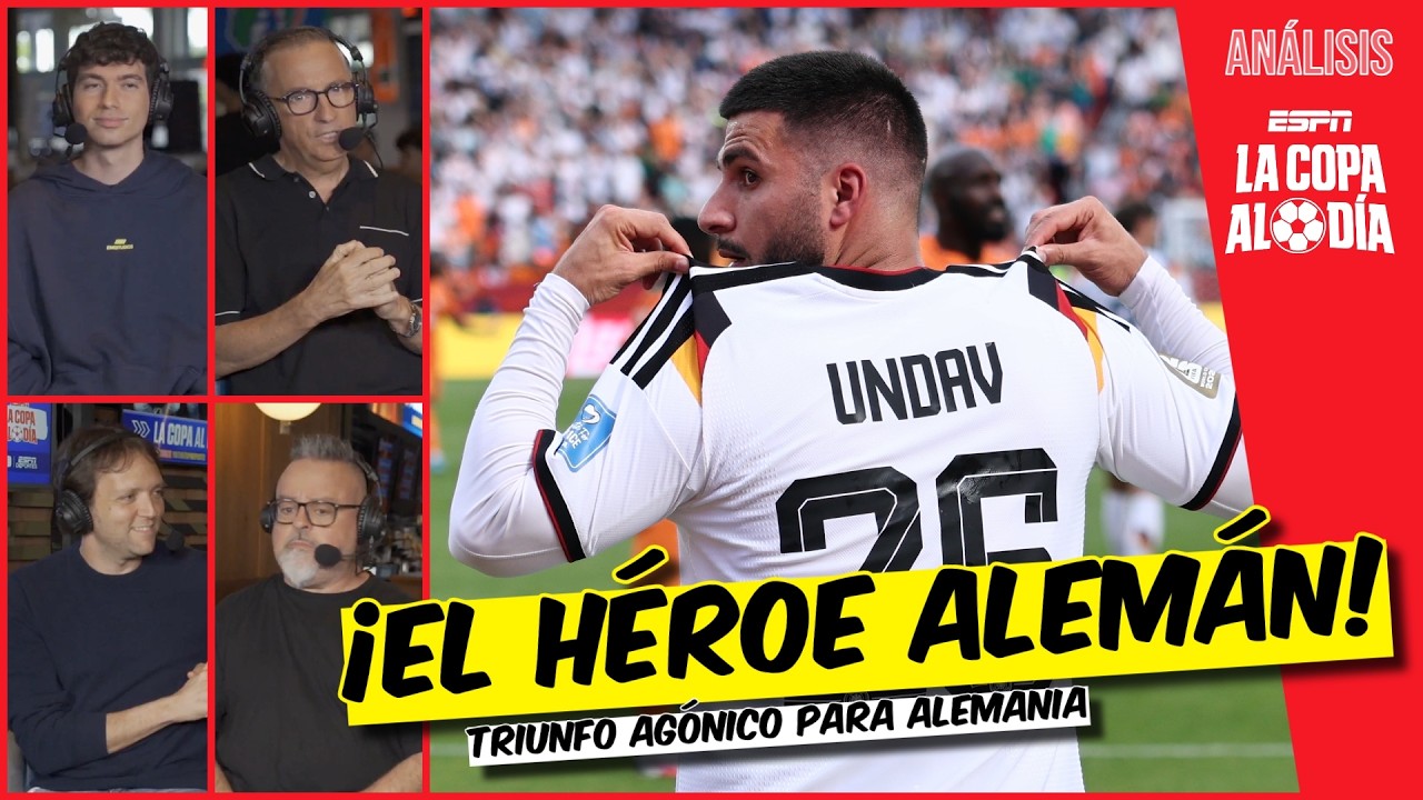 ALEMANIA logró una INCREÍBLE REMONTADA ante Costa de Marfil | La Copa al Día