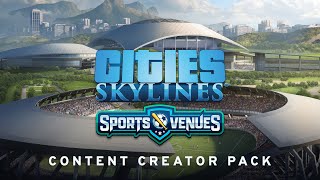 Cities: Skylines - Content Creator Pack: Sports Venues (DLC) (PC) Steam Key EUROPE