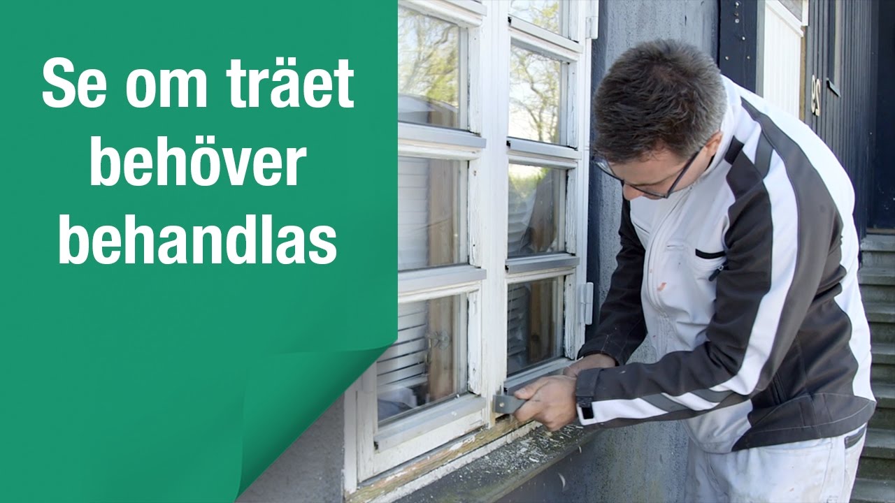 Så här kontrollerar du om snickerierna behöver behandling Så här kontrollerar du om snickerierna behöver behandling