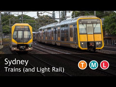Trains (and Light Rail!) - Sydney 2023 Mega Compilation