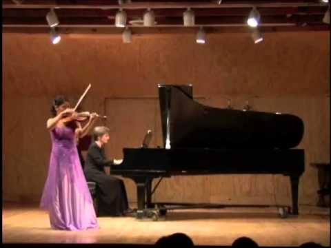 Jackie Tso, 14, plays Bruch Scottish Fantasy III & IV