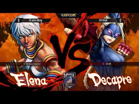 USFIV: EG Justin Wong vs EG K-Brad - Capcom Pro Tour E3 Invitational