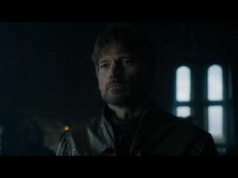 Ser Brienne of Tarth Defends Jamie Lannister | Game of Thrones Season 8 Episode 2