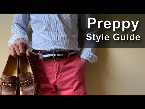 Men's Preppy Style Guide