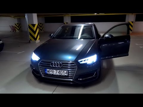 2016 AUDI A4 B9 Quattro 2.0 TFSI (252 hp) Exterior Interior Matrix Led Presentation