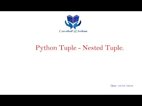 50 Python Tuple Working With Nested Tuple