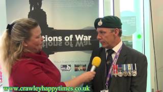preview picture of video 'Shelley speaks to David Lilburn MBE at Asda, Crawley'
