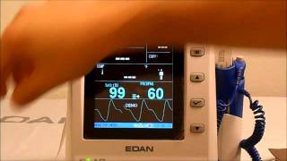 thumbnail image 2 of Edan M3 Vital Signs Monitor - 5.7" Full Color TFT With NIBP & SpO2 - Model M3_NS 2 of 6