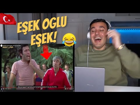 Italian Reaction 🇹🇷 Hababam Sınıfı Uyanıyor - Bir İnek Sesi Geliyor | KEMAL SUNAL MOST FUN 🤣