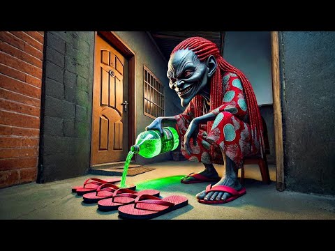 Don't leave your slippers outside at night #African folk tales