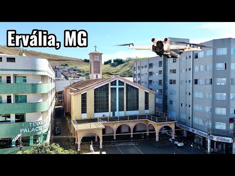 Imagens aéreas de Ervália (MG) e entorno, com drone DJI Mini 3. 