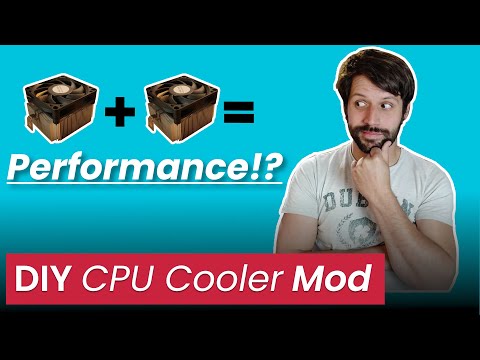 DIY CPU Cooler Mod: Should you stack your CPU coolers?
