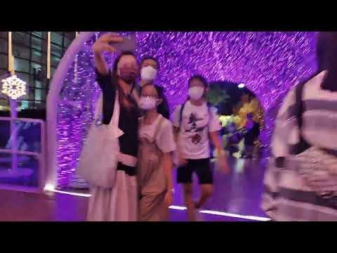 Pemandangan Malam di Hongkong