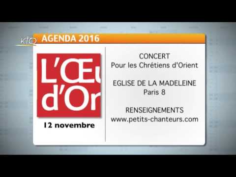 Agenda du 21 octobre 2016