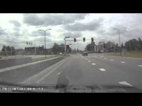 The crossing at main entrance of University of Twente