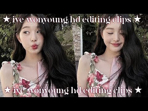 ive wonyoung hd editing clips ★ no credit required ★