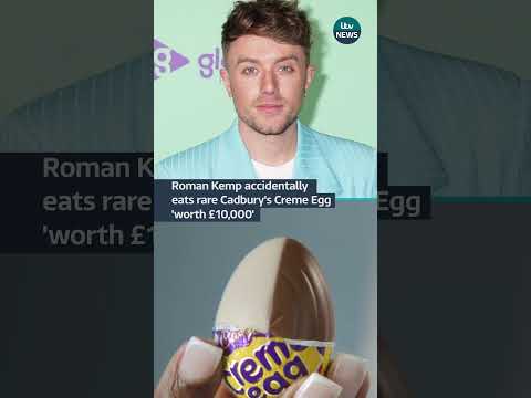 #romankemp has eaten a rare #cadbury #cremeegg which is potentially worth up to £10,000 #itvnews