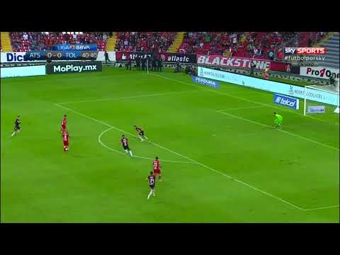 Gol de W. Da Silva | Atlas 0 - 1 Toluca | Liga BBVA MX - Apertura 2019  - Jornada 10