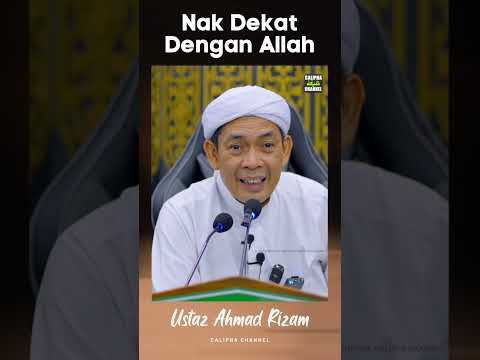Ustaz Ahmad Rizam - Nak Dekat Dengan Allah #caliphachannel #ustazahmadrizam