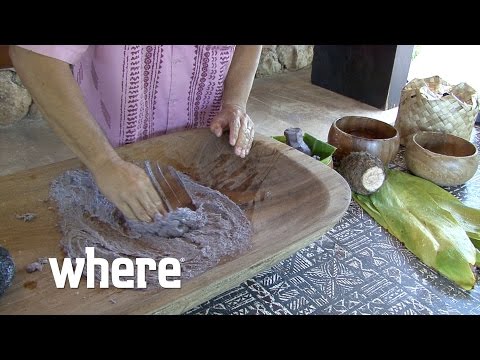Hawaiian Culture Video: The Tradition of Poi Making