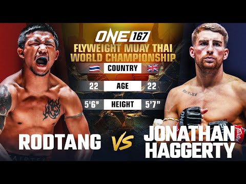 Legendary Muay Thai Rivalry ⚔ Rodtang vs. Haggerty I | Full Fight