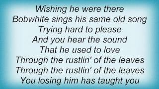 Emmylou Harris - Another Lonesome Morning Lyrics