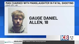 Cave City man charged with manslaughter in fatal shooting of juvenile