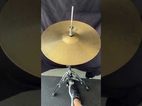 Paiste 15" Signature/Vintage Paiste 2002 Custom Hybrid Hi-Hats | Signature Medium Light Top (1075g) | 1982 Paiste 2002 Heavy Bottom (1264g) image 9