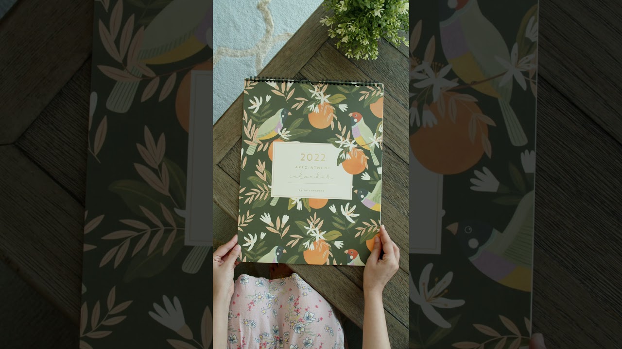 2022 Happy Wagon Appointment Wall Calendar Walkthrough