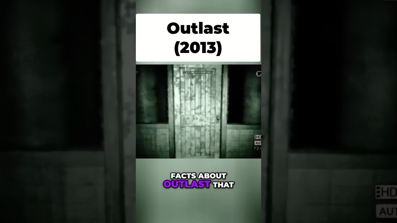Outlast #horrorgaming #gaming #outlast #gamingfacts #shorts